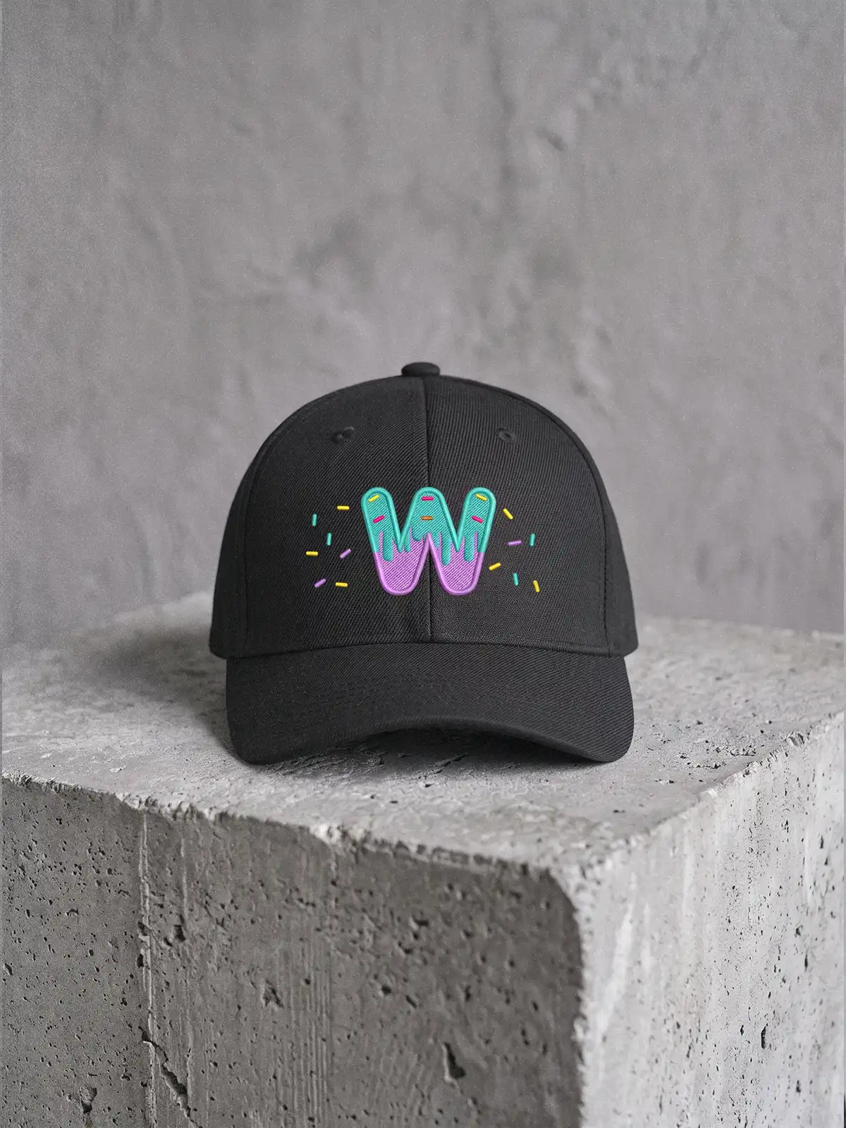 Gorra Bordada Personalizada Bordada Kawai Dona - Imagen 3